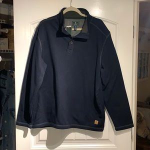 Light fleece pull over